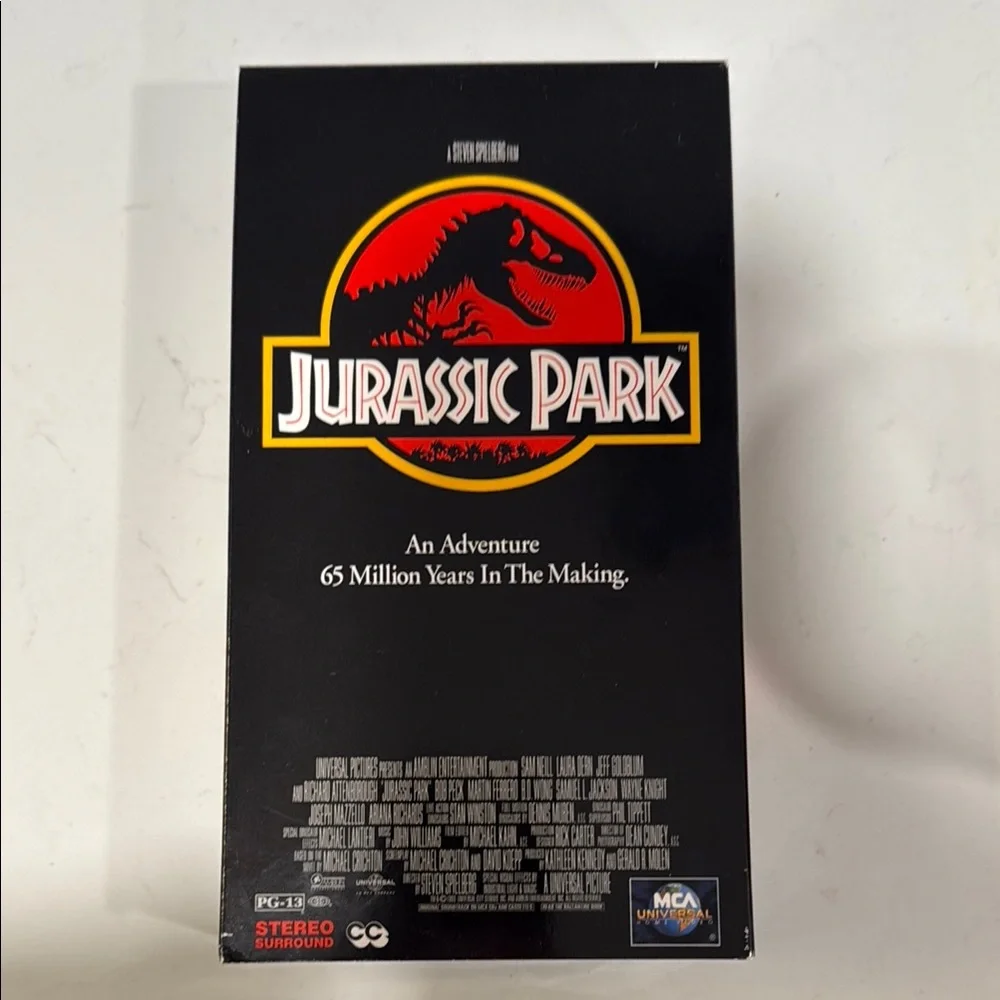 Jurassic Park VHS Tape
